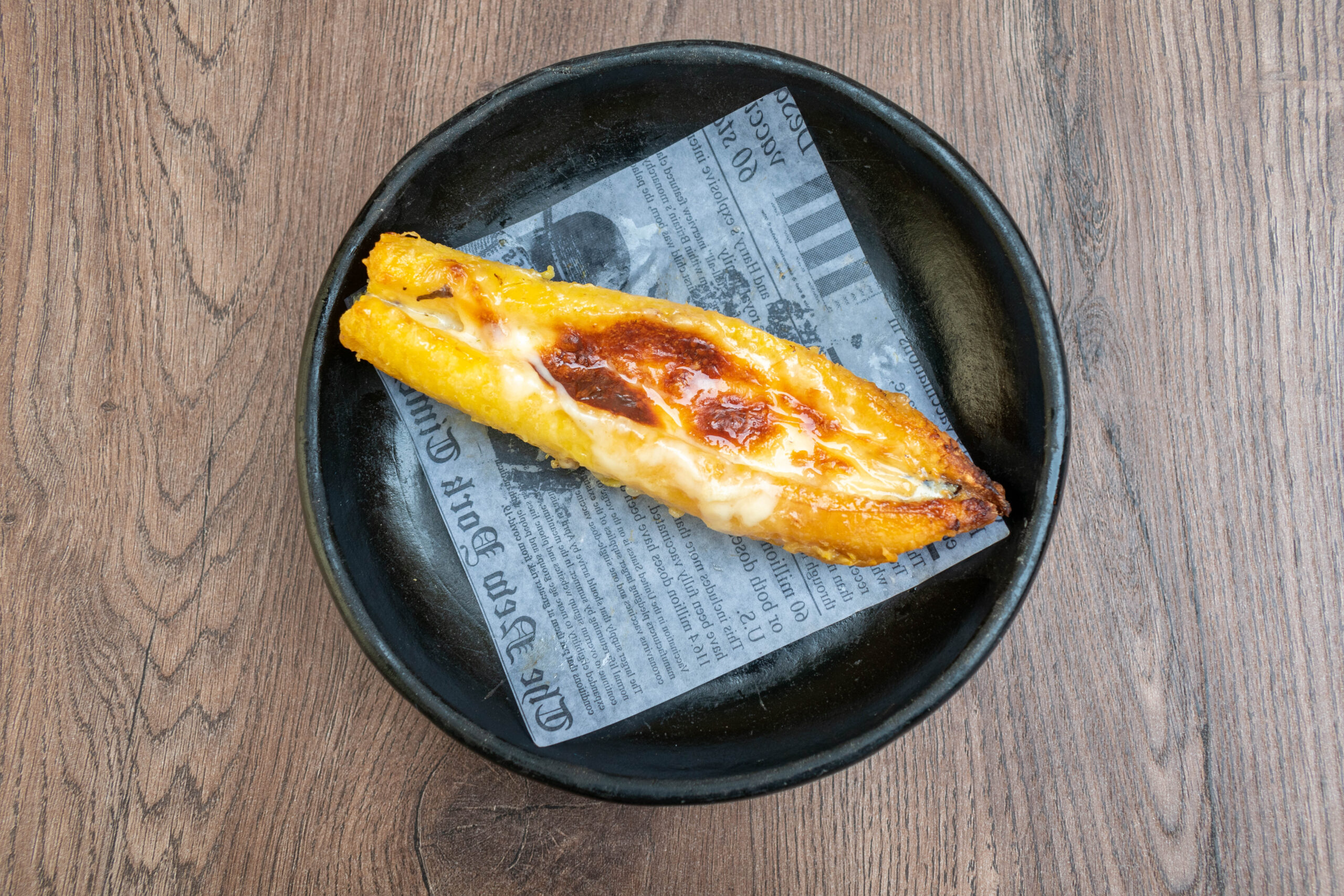 Plátano al horno